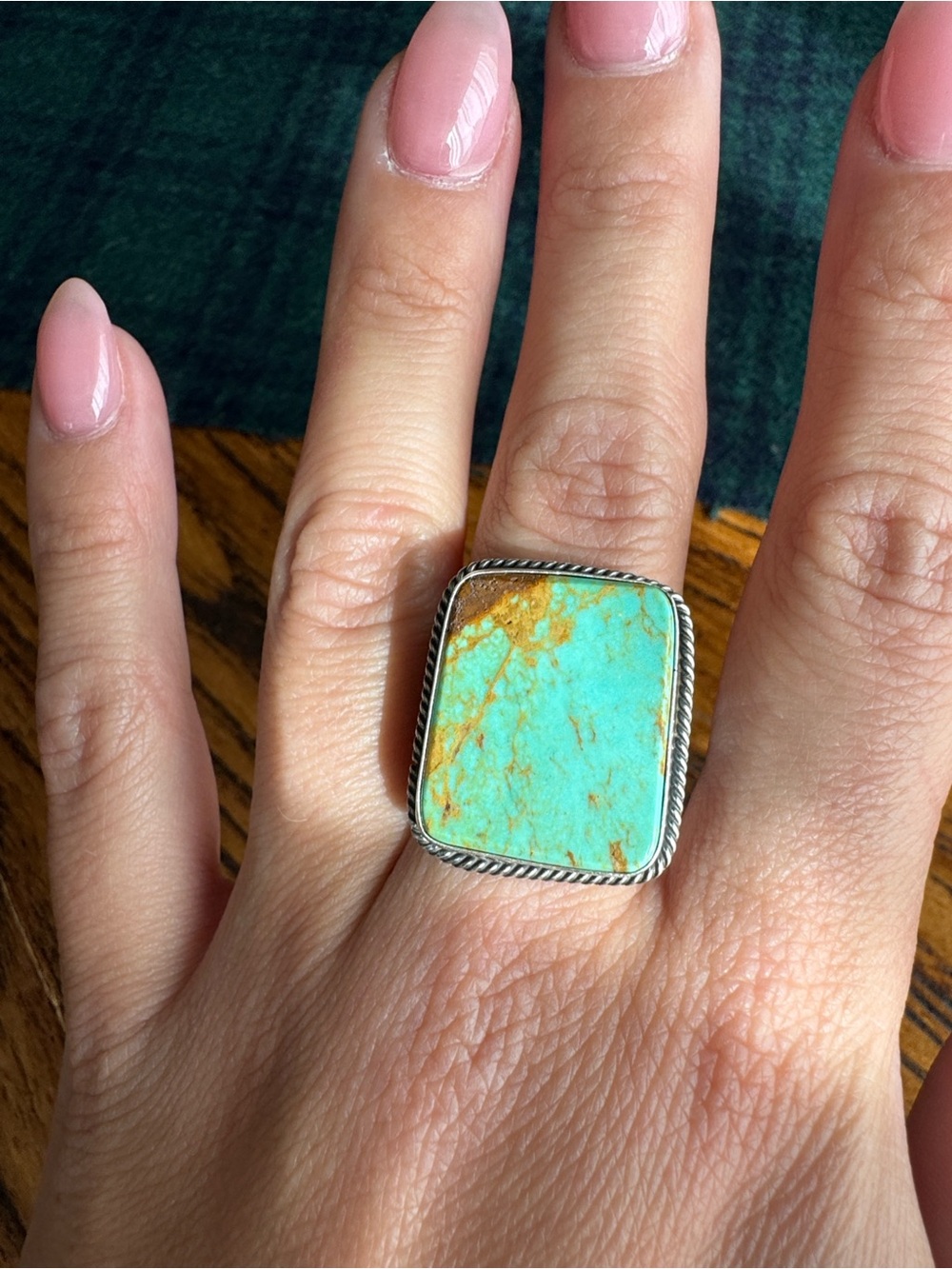 Jacquelyn Silver Royston ring adjustable